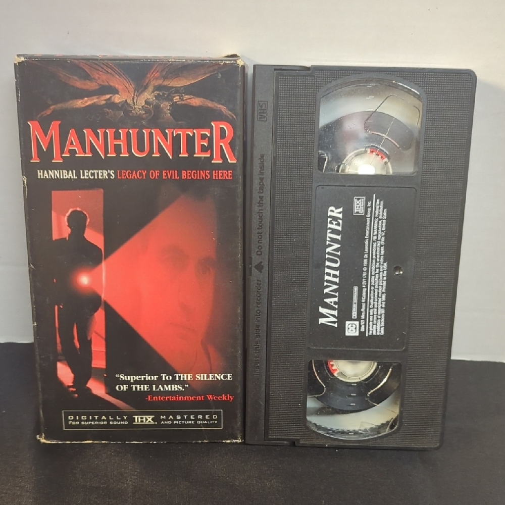 4/$20 Manhunter VHS Hannibal Lecter